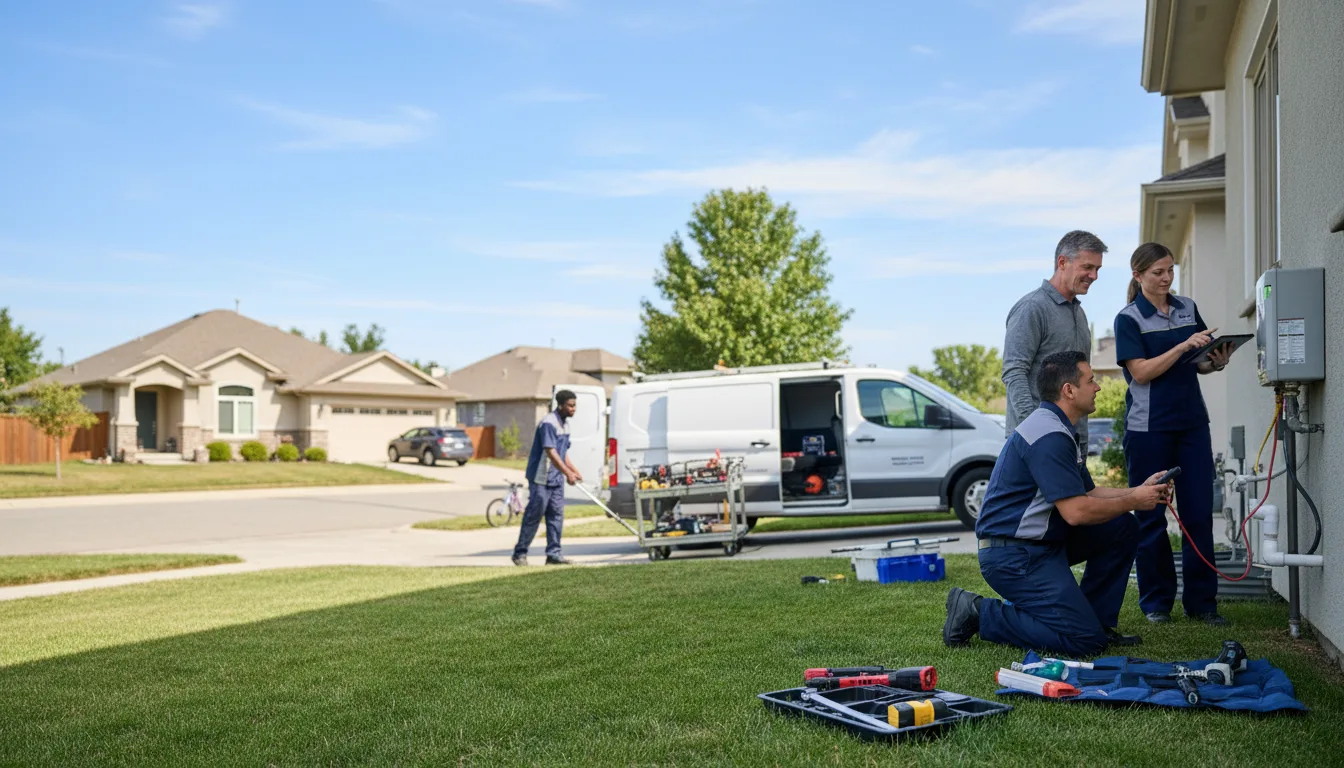 Tankless water heater service in Mendota, IL